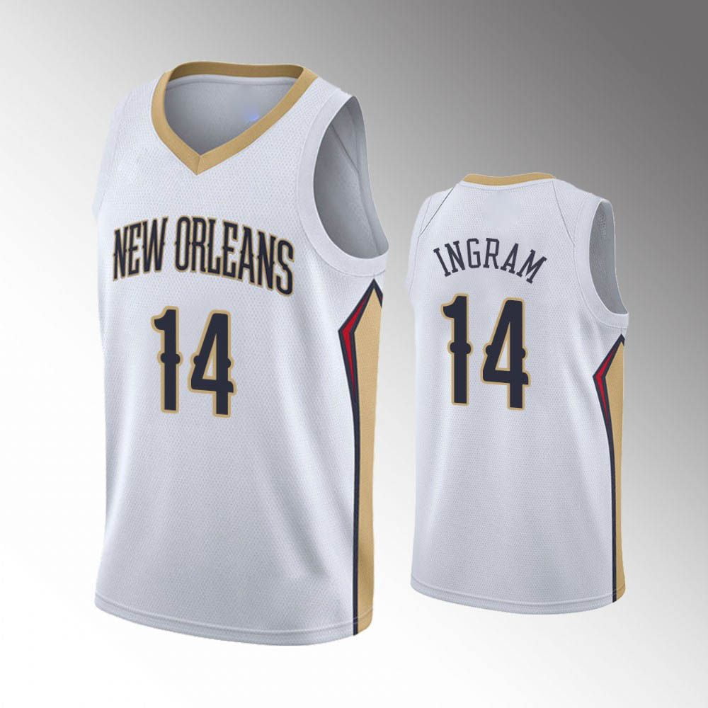 NBA_ Jersey Wholesale Custom Men New Orleans''Pelicans''Basketball Brandon  Ingram Zion ''NBA''Youth Women Limited 
