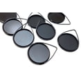 thumbnail image 3 of P771 - 10 pcs. Black Pendant Circle Posts Settings Bezels Tray Cabochons - 20mm Glue Pad Setting (Cameo Setting Diameter) - Teardrop, 3 of 3