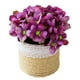 thumbnail image 1 of uds lavabo de lino hortensia bonsái flor hogar creativo pequeños adornos plantas verdes artificiales, 1 of 5