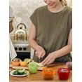 thumbnail image 6 of Finorder Portion Control Container Kit Multicolour Polypropylene Meal Prep Food Storage (14 Count), 6 of 6