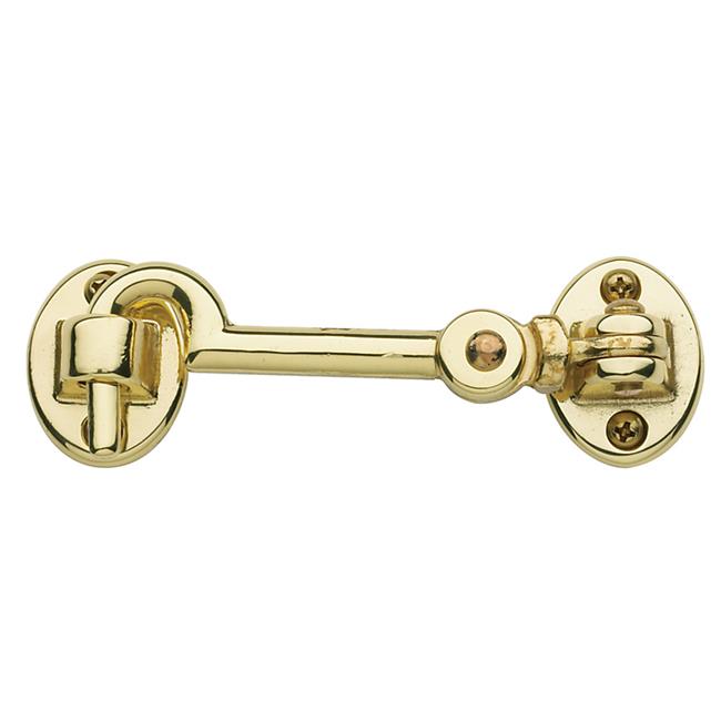 Baldwin 00951030 Cabin Door Hook, Polished Brass