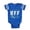 Royal Blue, variant on CafePress - With My Bff Right - Cute Infant Baby Football Bodysuit