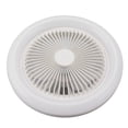 thumbnail image 2 of Ventilador de techo 2 en 1 E27 LED 30W 85-265V Vevor blanco iluminación silenciosa, 2 of 5