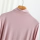 thumbnail image 4 of Blusa de pijama de manga larga para mujer, moda, cuello redondo, informal, lisa, de manga larga, para salir, pijama para mujer, 4 of 4