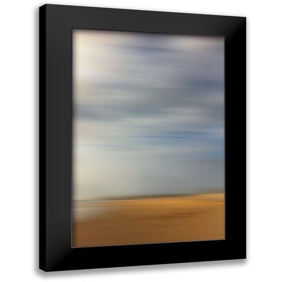 Stelfox, Norm 11x14 Black Modern Framed Museum Art Print Titled - Beach side II
