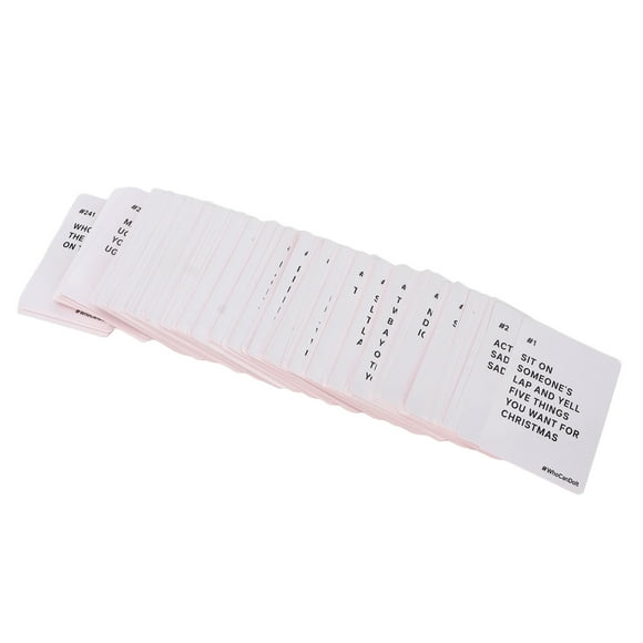 Challenge Card Game, Funny Friends Challenge Card English For Women For Bar