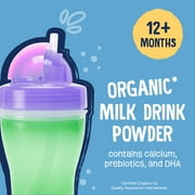 (2 pack) Earths Best Organic Milk Drink Powder Toddler Formula with Iron - DHA, 21 oz Canister
