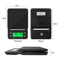 thumbnail image 3 of TACILIP Digital Display Manual Coffee Scale Electronic Timing Kitchen Cake Mini Baking, Gifts for Mom, 3 of 6
