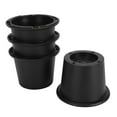 thumbnail image 1 of 4PCS Rubber Bed Risers, Heavy Duty Chair Leg Lifts, Furniture Riser Blocks For Desk, Cabinet, Sofa, Couch, Tables With Increased Storage And Easy Cleaning, 1 of 8