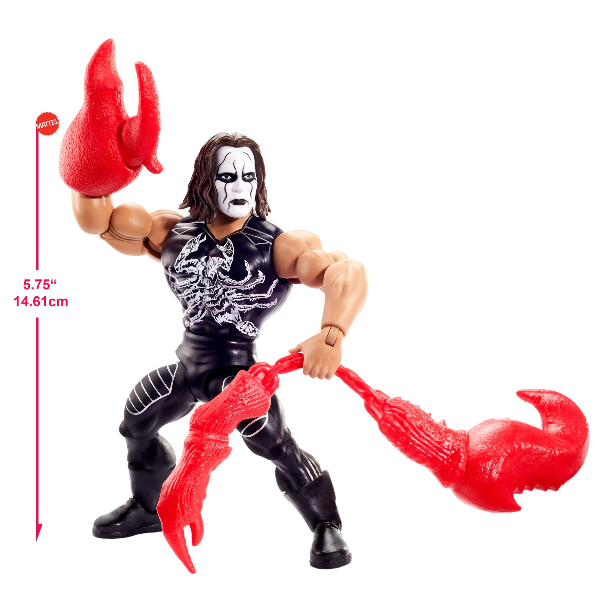 WWE Masters of the WWE Universe Sting Action Figure In Hand