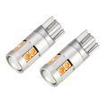 thumbnail image 1 of T10 194 168 W5W 2825 LED 9SMD 3030 Chipset Car Interior Dome Backup Reverse Truck Luz de carga Guantera Bombillas LED Aluminio Luz amarilla (juego de 2), 1 of 1