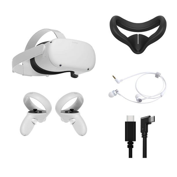 Oculus Quest 2 Headset VR 256 GB SSD LCD 1832x1920 90 Hz | Walmart