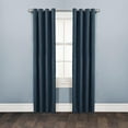 thumbnail image 1 of Mainstays Faux Suede Drapery Grommet Window Curtains Panel, 1 of 6