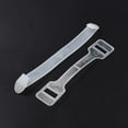 thumbnail image 2 of 150 Set Plastic Handles for Cardboard Packaging Box Clear 16~28x136~169x1.5~10.5mm, 2 of 2
