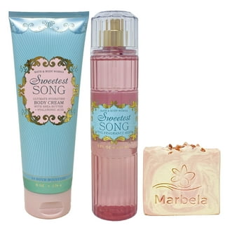 Bath & Body Works Sweetest Song Mist & Body Cream Set - Walmart.com