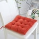 thumbnail image 2 of Yhmxh Cojín de terciopelo cristal grueso de color liso para silla de oficina, sofá, taburete de estudiante, cojín ajustable para la cadera, 2 of 2
