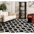 thumbnail image 3 of SAFAVIEH Cambridge Liz Geometric Wool Area Rug, Black/Ivory, 3' x 5', 3 of 9