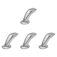thumbnail image 3 of Juego de de acero inoxidable para muebles, fácil montaje, soporte moderno, patas de repuesto para sofás, cómodas, armarios, sofás y sillones., 3 of 9