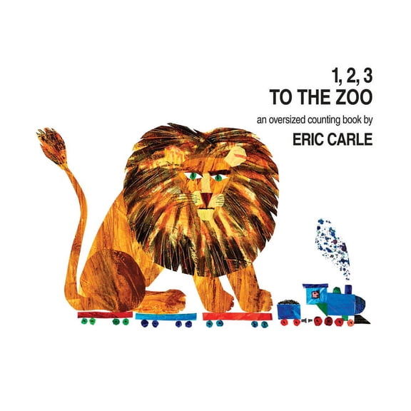 1, 2, 3 to the Zoo: An Oversized Counting Book, (Board Book)