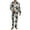 Black Cat Moon Branch Gray, variant on Halloween Black Cat Moon Branch Gray Men Pajamas Set Long Sleeve Pjs, 2 Piece Notch Collar Button Down Tops Soft Elastic Waistband Bottoms with Pockets, Comfortable Sleepwear, 3XL