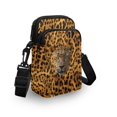 thumbnail image 3 of HELLHERO Patriotic Wolf Head Sling Bag Vintage, 2 Zippers for Travel, Outdoor and Daily Use, Casual Use, 3 of 7