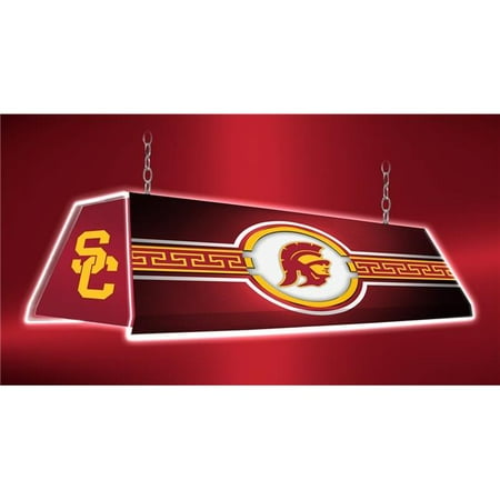 

Grimm Industries US-320-02 46 in. Edge Glow Pool Table Light US Trojan White Cardinal & Gold