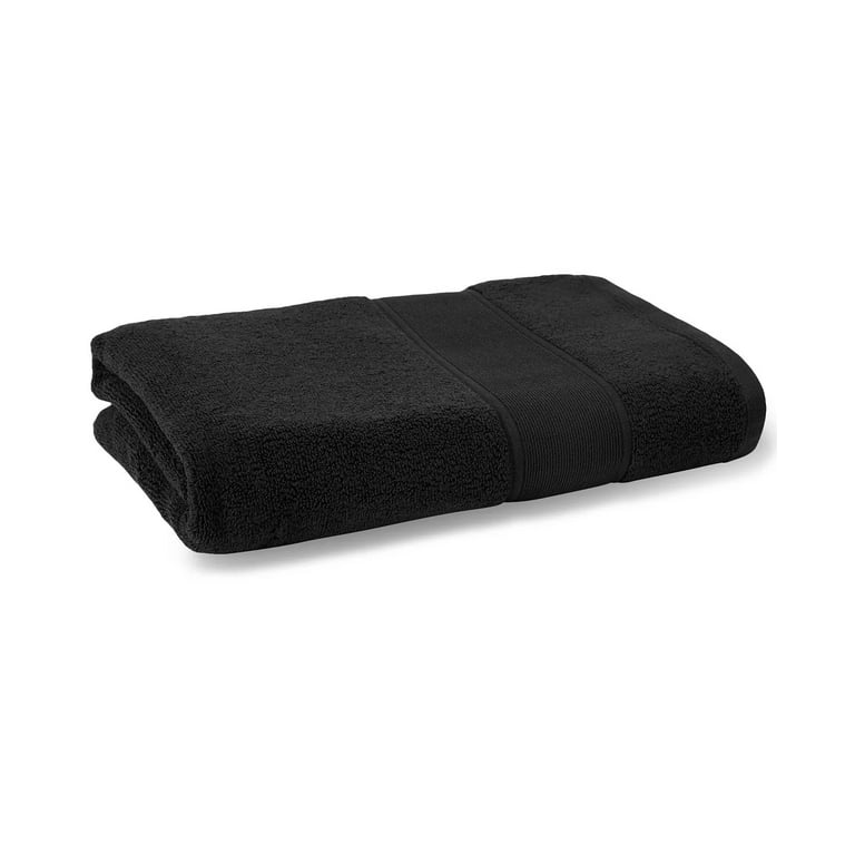 Ralph Lauren BLACK Sanders Solid Antimicrobial Cotton Bath Towel Walmart
