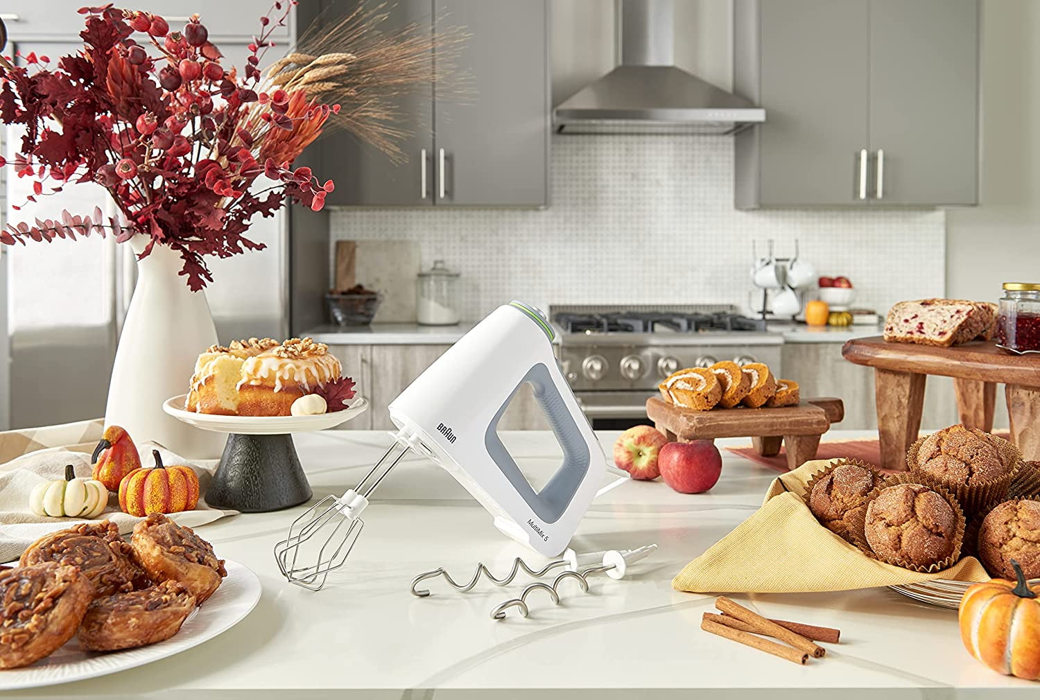 Free Shipping! Braun Multimix 5 Hand Mixer in White with Free Shipping! Braun Multimix 5 Hand Mixer in White with