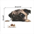 thumbnail image 4 of 20x30CM Cute Pooch Snails Pattern Wall Sticker Funny wall sticker PVC PVC Material Non-toxic Wall Decal for Home Decoration, 4 of 7