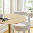 thumbnail image 6 of Lippa 28" Round Natural Wood Grain Bar Table, 6 of 6