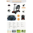 Mobility Scooter for Adults Senior, 4 Wheels Upgraded Electric Powered