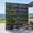 Black, variant on MAYEERTY Outdoor Metal Privacy Screen 5ft Gray, 5-Panel Geometric Y-Pattern Decorative Screen for Garden