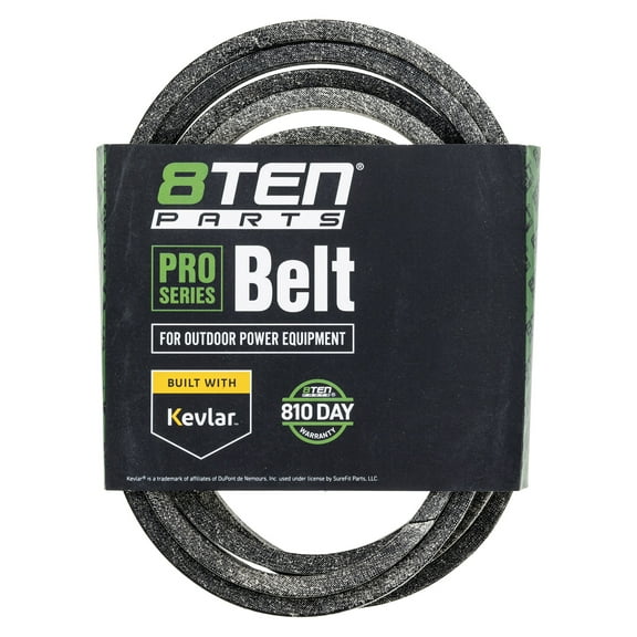 8TEN Belt with KEVLAR for Cub Cadet Craftsman Husqvarna 754P06134 581805901 117 x 1/2 810-CBL2812T