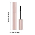 thumbnail image 3 of Mascara Long Lasting Mascara Curling Wand Eyelash Comb Over No Clumps Fiber Extension Waterproof Smudge Proof Precision Brush Easy To Apply Natural Lash Enhancer 3.5g, 3 of 5