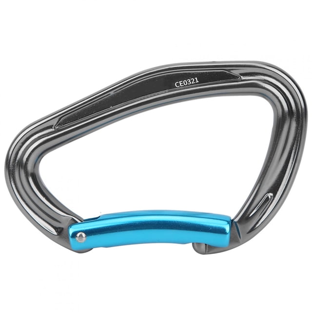 Easy To Carry Protection Buckle, Polished Outdoor Carabiner, Rock Climbing For Fire Rescue
