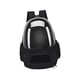 thumbnail image 3 of Mochila transportadora para gatos, bolsa de burbujas tipo cápsula para transportar mascotas Negro, 3 of 9