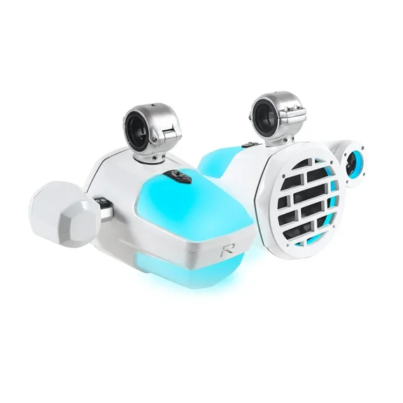 Roswell Marine C920-1910W Roswell R1 Pro Tower Speakers - White - 200w Rms & 400w Peak Power