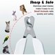 thumbnail image 5 of Pet Nail Clippers, Razor Sharp Blade, Round Head and Angled Cat Nail Clipper & Claw Trimmer to Avoid Injury, Professional Grooming Tool for Cats Small, 5 of 5
