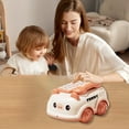 thumbnail image 4 of SPOORYYO Interactive Early Education Toy Car for Toddlers - Music, Storytelling, Lights, Buttons - Encourages Walking and Motor Skills - Orange, 4 of 6