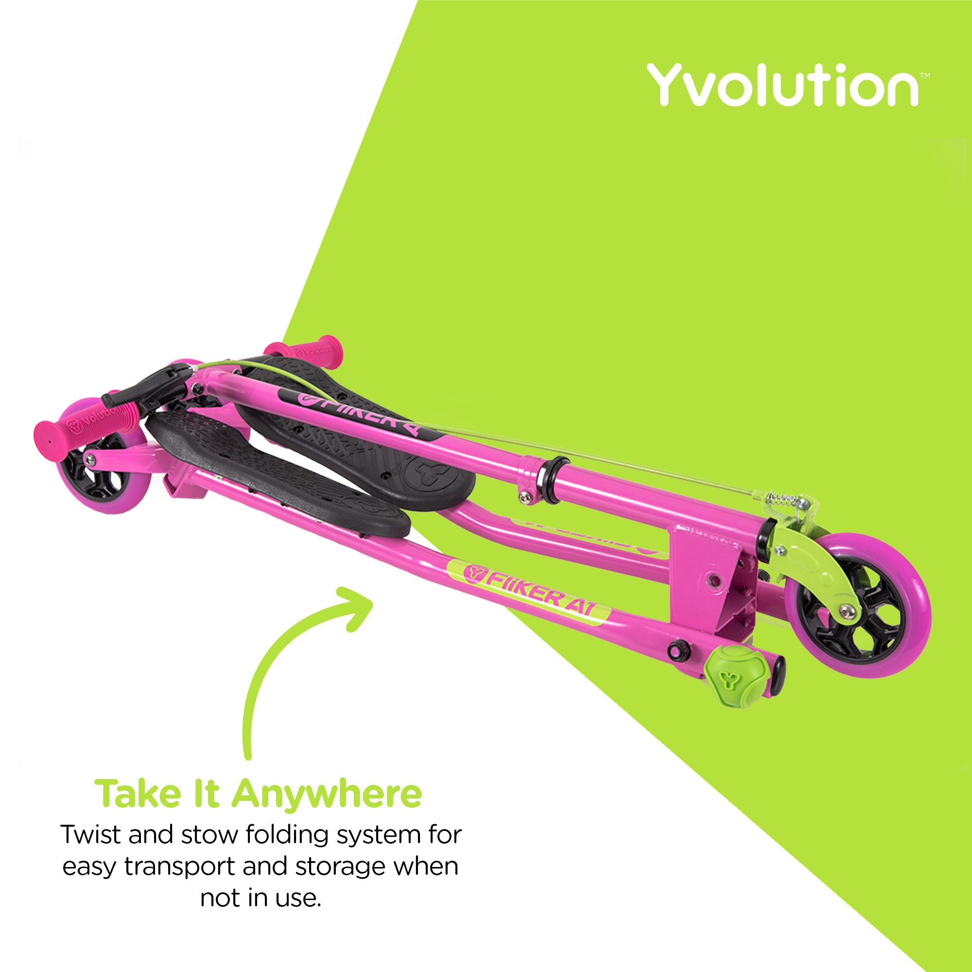Yvolution Fliker Air A1 Three-Wheel Drift Scooter photo 3