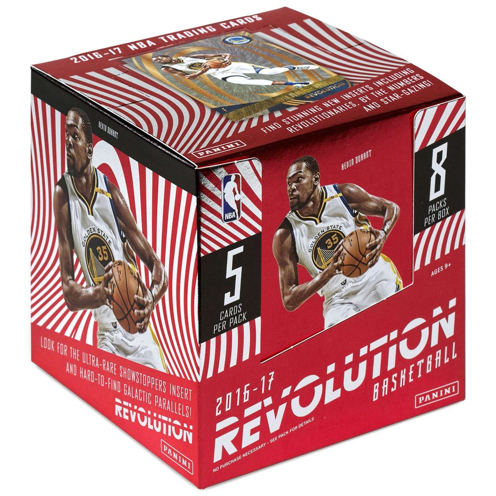 NBA Basketball 201617 Revolution Trading Card HOBBY Box