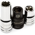 GEARWRENCH 10 Piece Single Size Socket Set 10mm 1/4" & 3/8" Drive