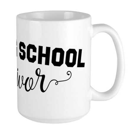 

CafePress - Nursing School Survivor - 15 oz Ceramic Large Mug