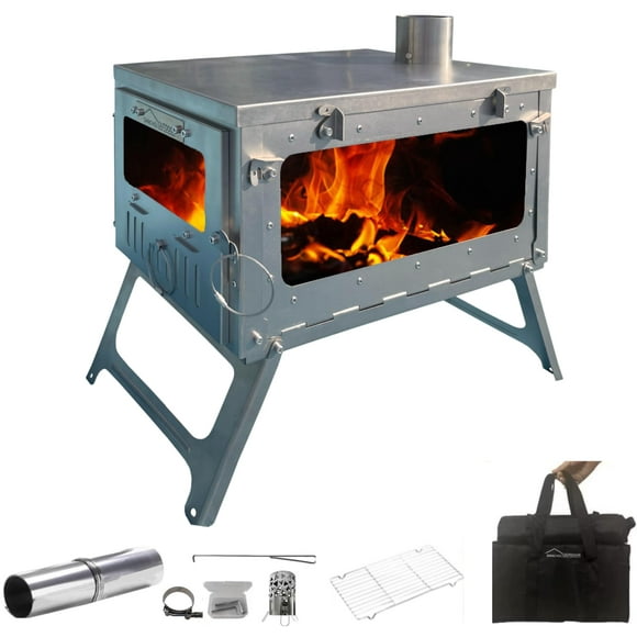 Estufa de leña DANCHEL OUTDOOR TSG PLUS TA1 Titanium