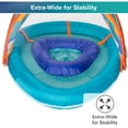 thumbnail image 2 of Aqua SwimSchool Grow-with-Me BabyBoat Pool Float for Infants 6-24 Months, Blue, 2 of 9