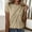 #20Beige, variant on No Boundaries Women's Short Sleeve Tops Soft Comfortable Crewneck T-Shirts with Unique Diagonal Stitching Blouse