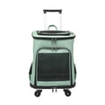 thumbnail image 4 of Mochila transportadora con ruedas para mascotas Fernando Verde, 4 of 8