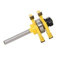 thumbnail image 4 of SMihono Kitchen Organizers and Storage 3 Teeth T-type Tenon Cutter Bit Tongue & Groove Router Bit Set Kitchen Gadgets Must Have 2023, 4 of 9