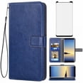 thumbnail image 1 of Mobile Phone Cover for Samsung Note 8, Cover Premium Pu Leather Tpu Flip Case Magnetic Closure Card Compartment Stand Function Wallet with Lanyard Protective Cover, 1 of 7