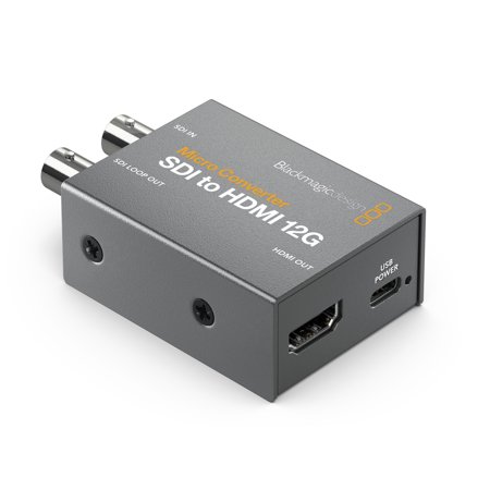 ☆ BlackmagicDesign ブラックマジックデザイン 放送用コンバーター Micro Converter BiDirectional SDI/HDMI 12G wPSU CONVBDC SDI HDMI12GP 送料無料